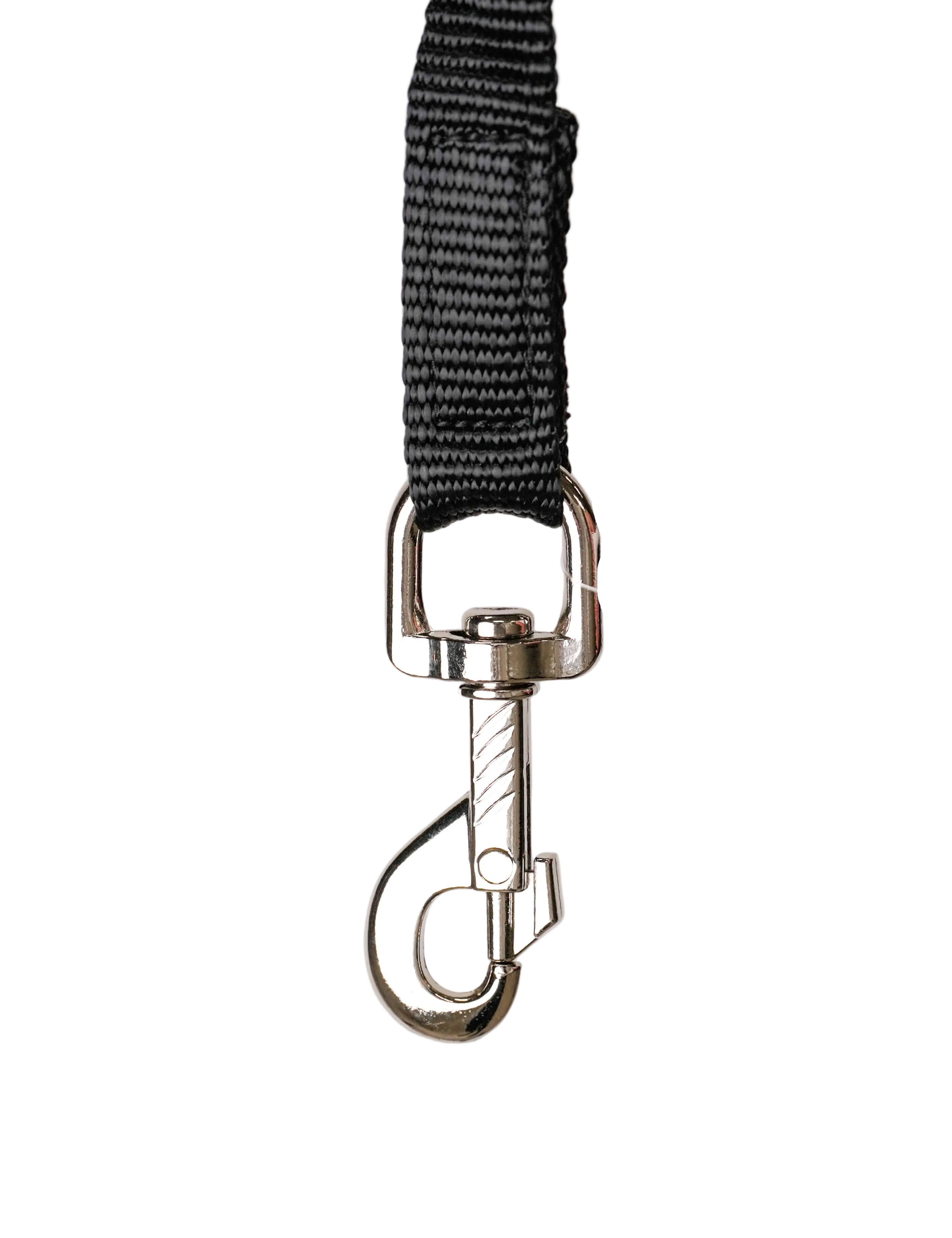 Schweikert Nylon Webbing Lead with Handle 19mm Black hook