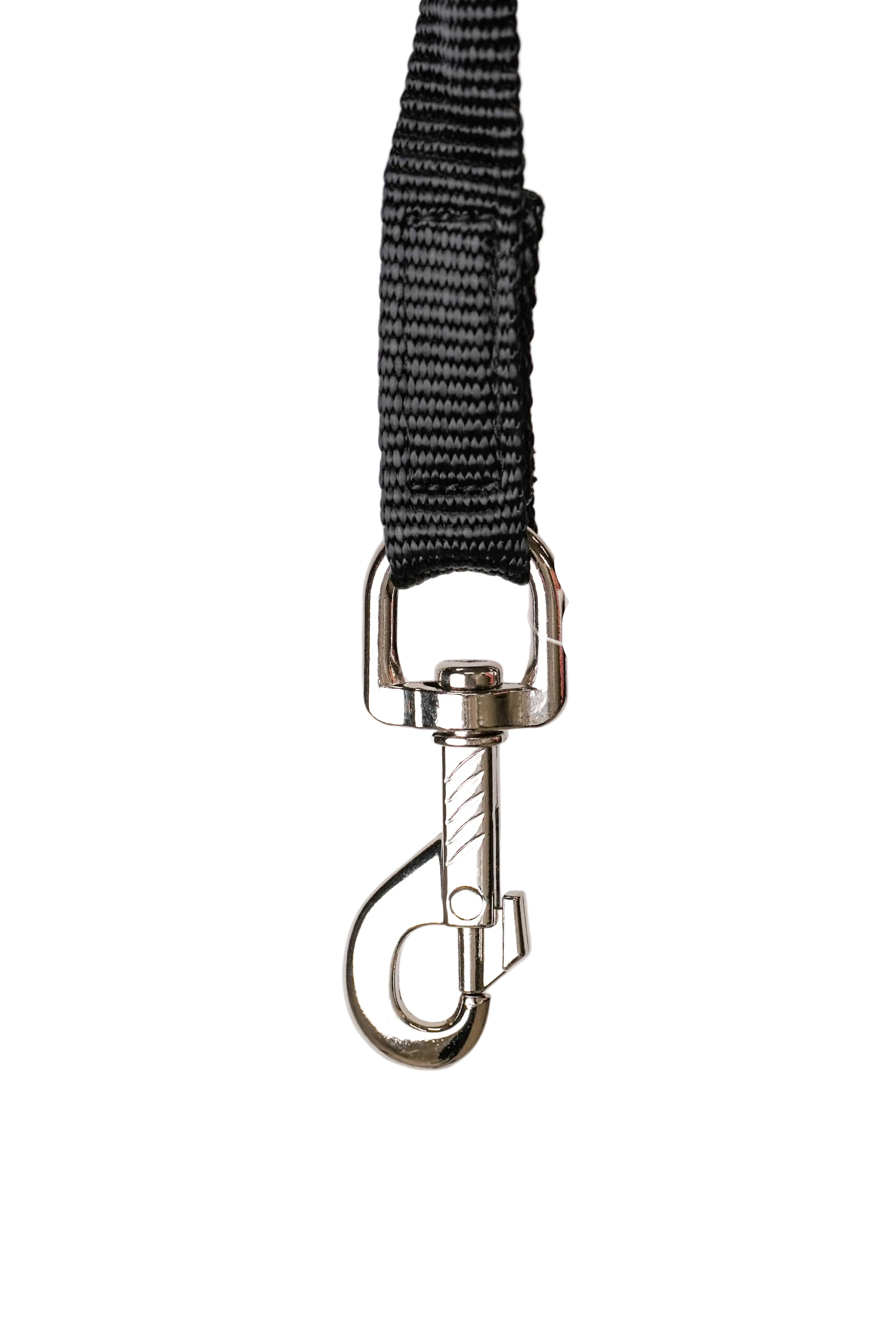 Schweikert Nylon Webbing Lead without Handle 19mm Black hook