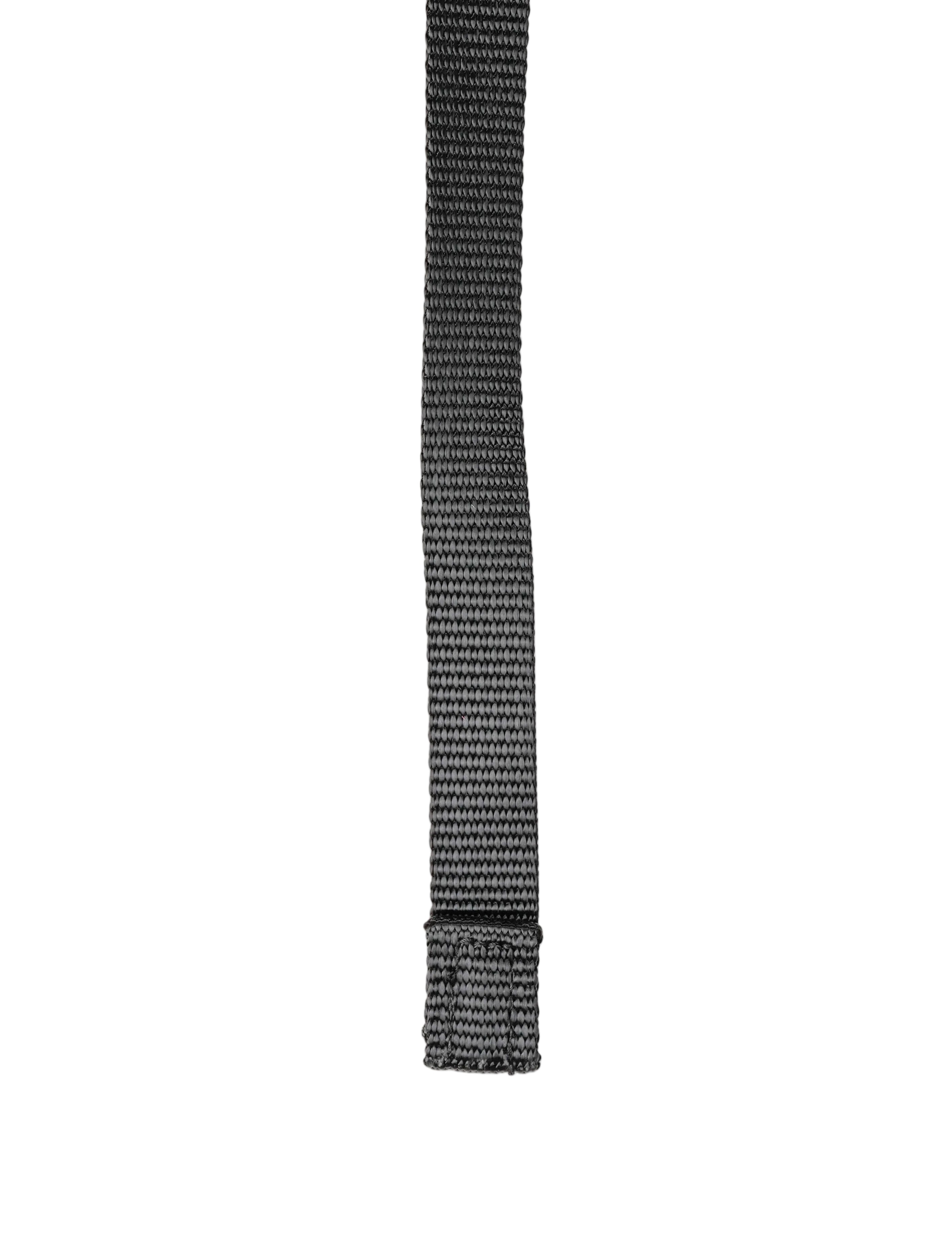 Schweikert Nylon Webbing Lead without Handle 19mm Black without handle black main