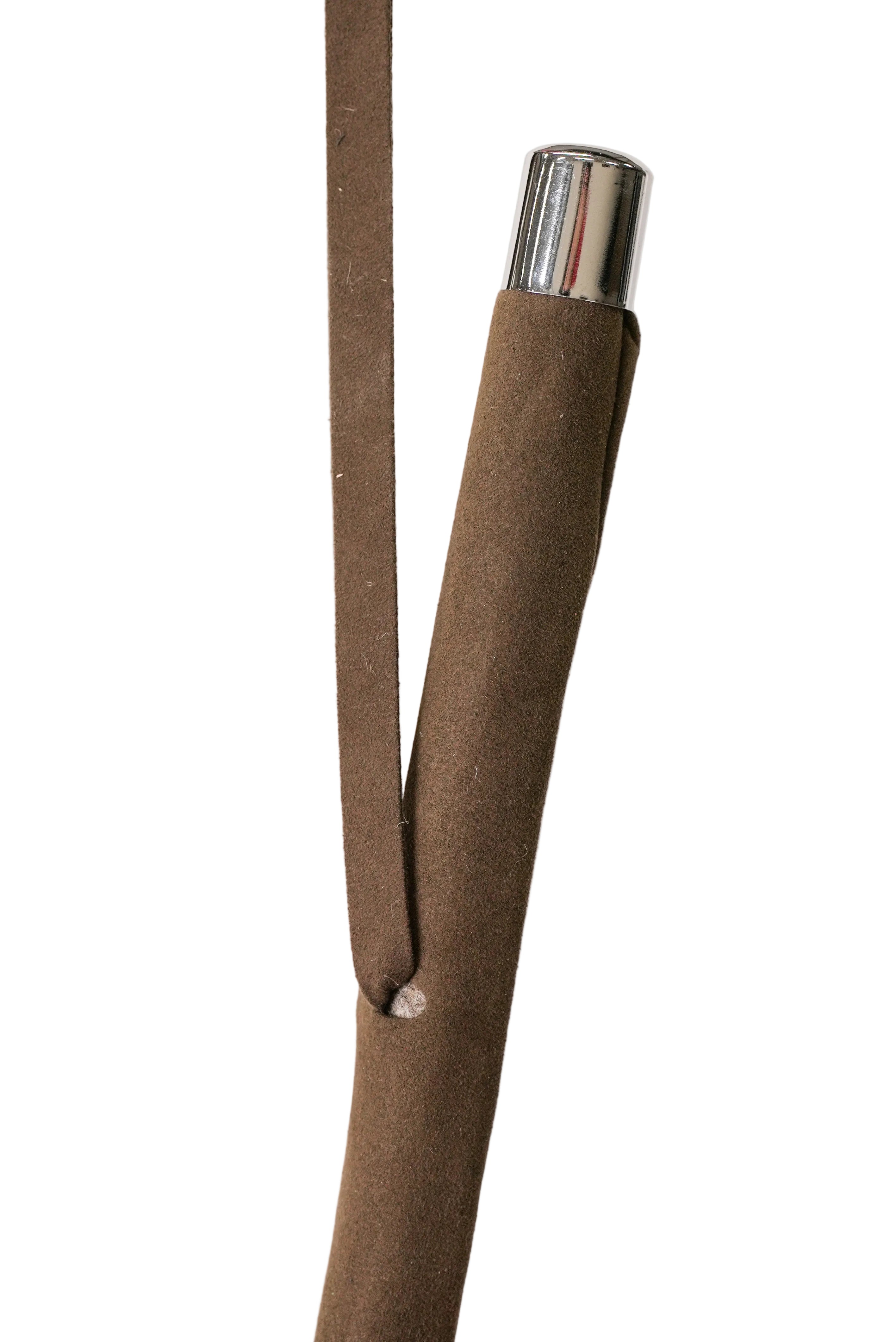 Schweikert Padded Leather Competition Stick brown angle