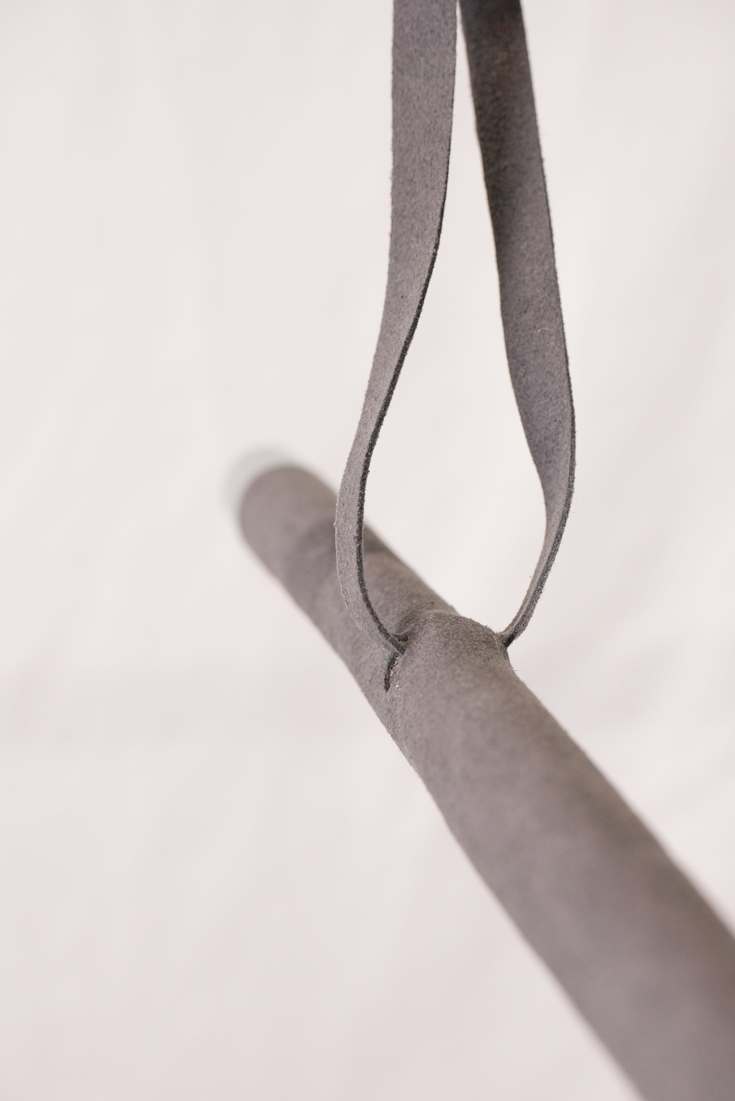 Schweikert Padded Leather Competition Stick grey handle