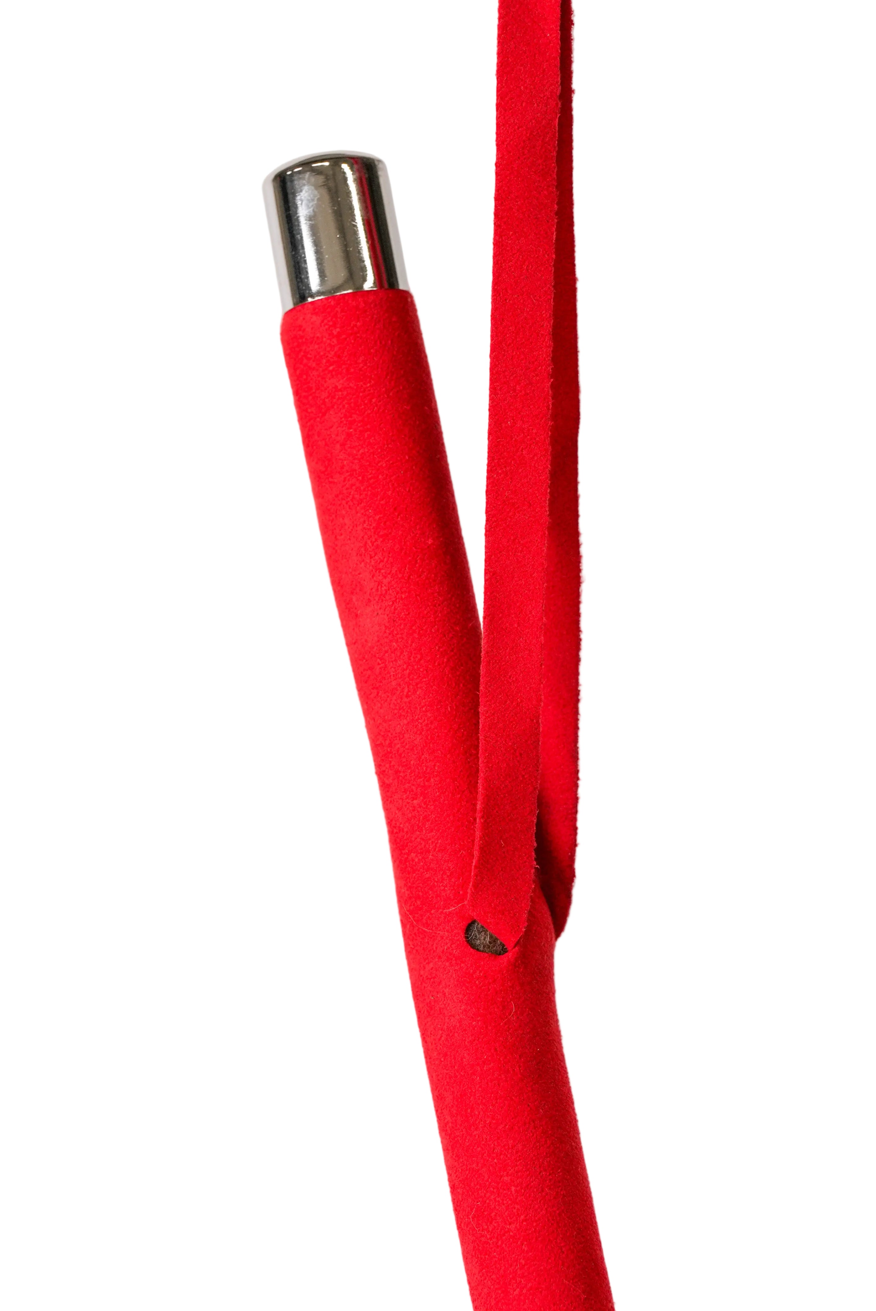 Schweikert Padded Leather Competition Stick red angle