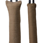 Schweikert Puppy Extra-Thick Jute Tug 60cm with Loop Handle size comparison