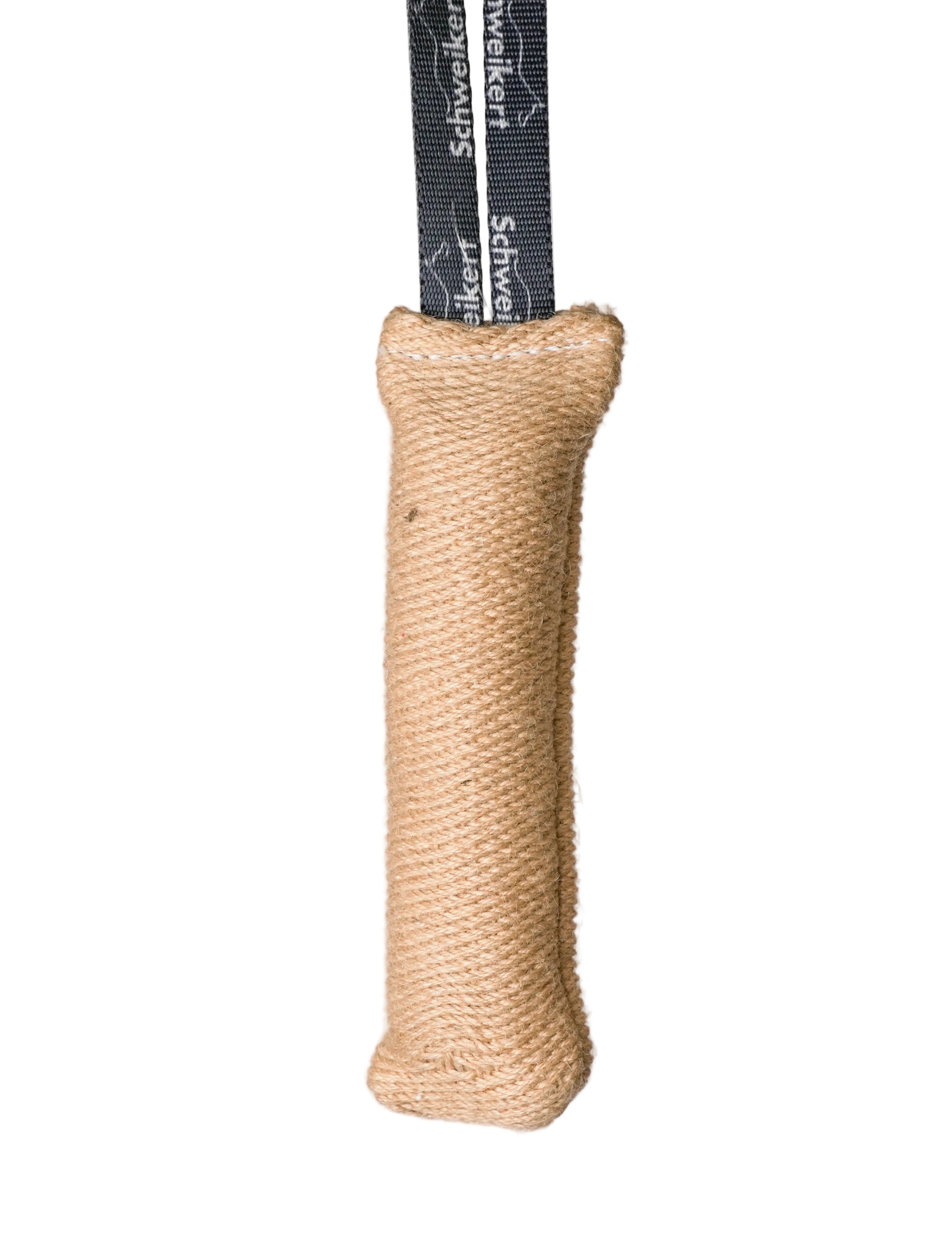 Schweikert Puppy Jute Tug 25cm with Handle front