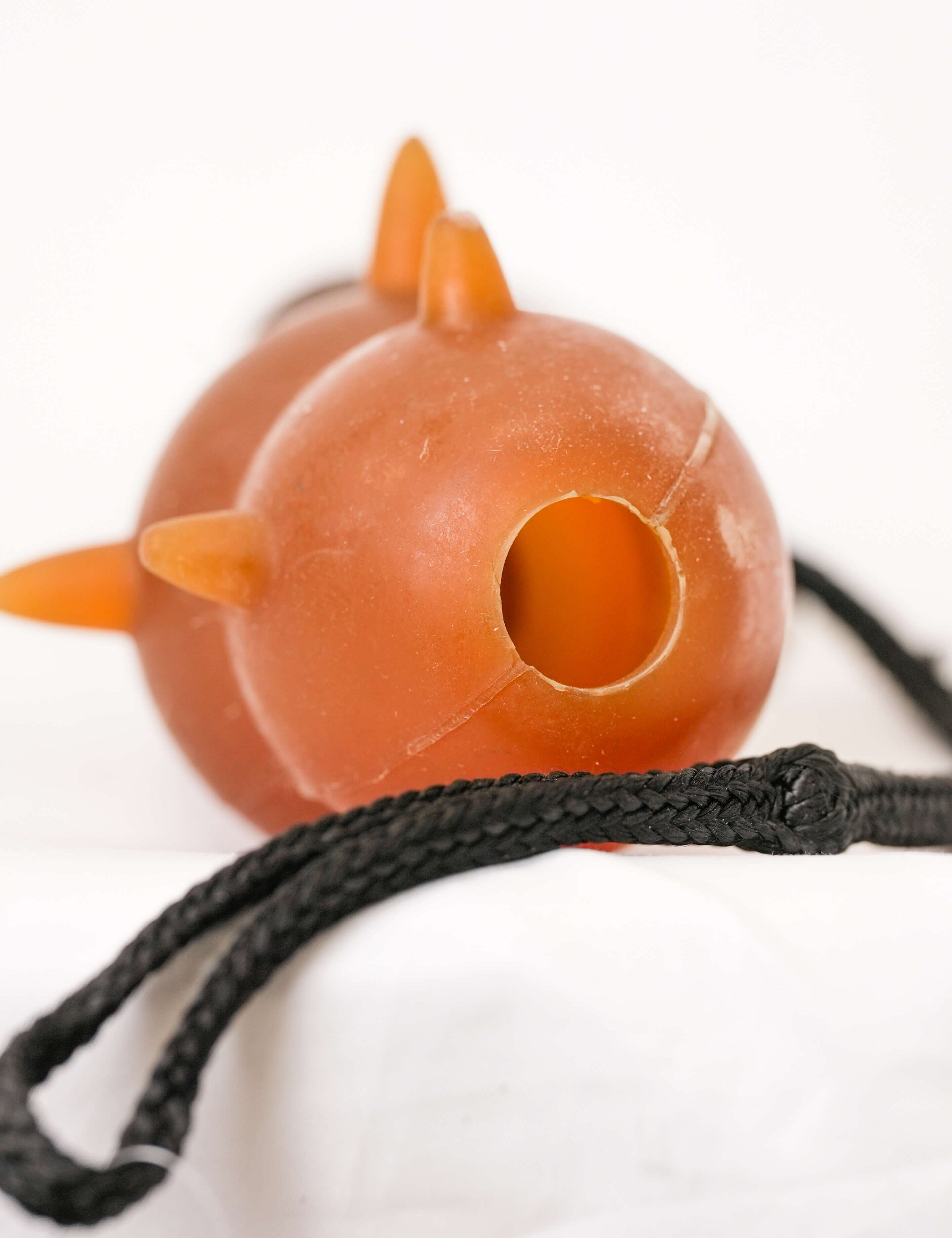 Schweikert Snorky Organic Natural Rubber Dog Toy on a Rope main