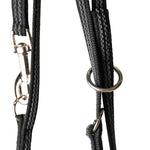 Schweikert Super-Grip Adjustable Lead With Loop Handle stainless steel rings