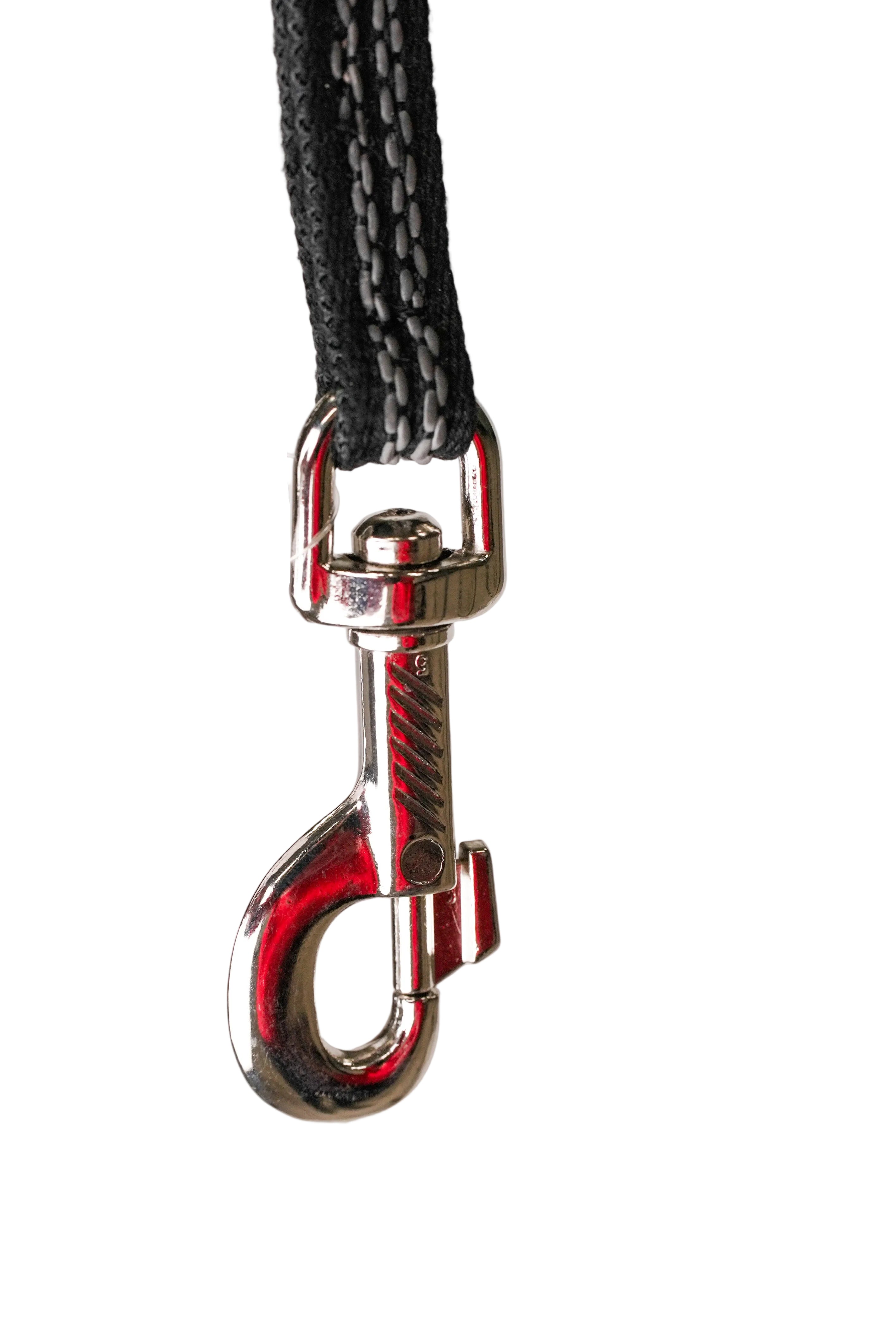Schweikert Super-Grip Lead without loop handle stainless steel hook vertical