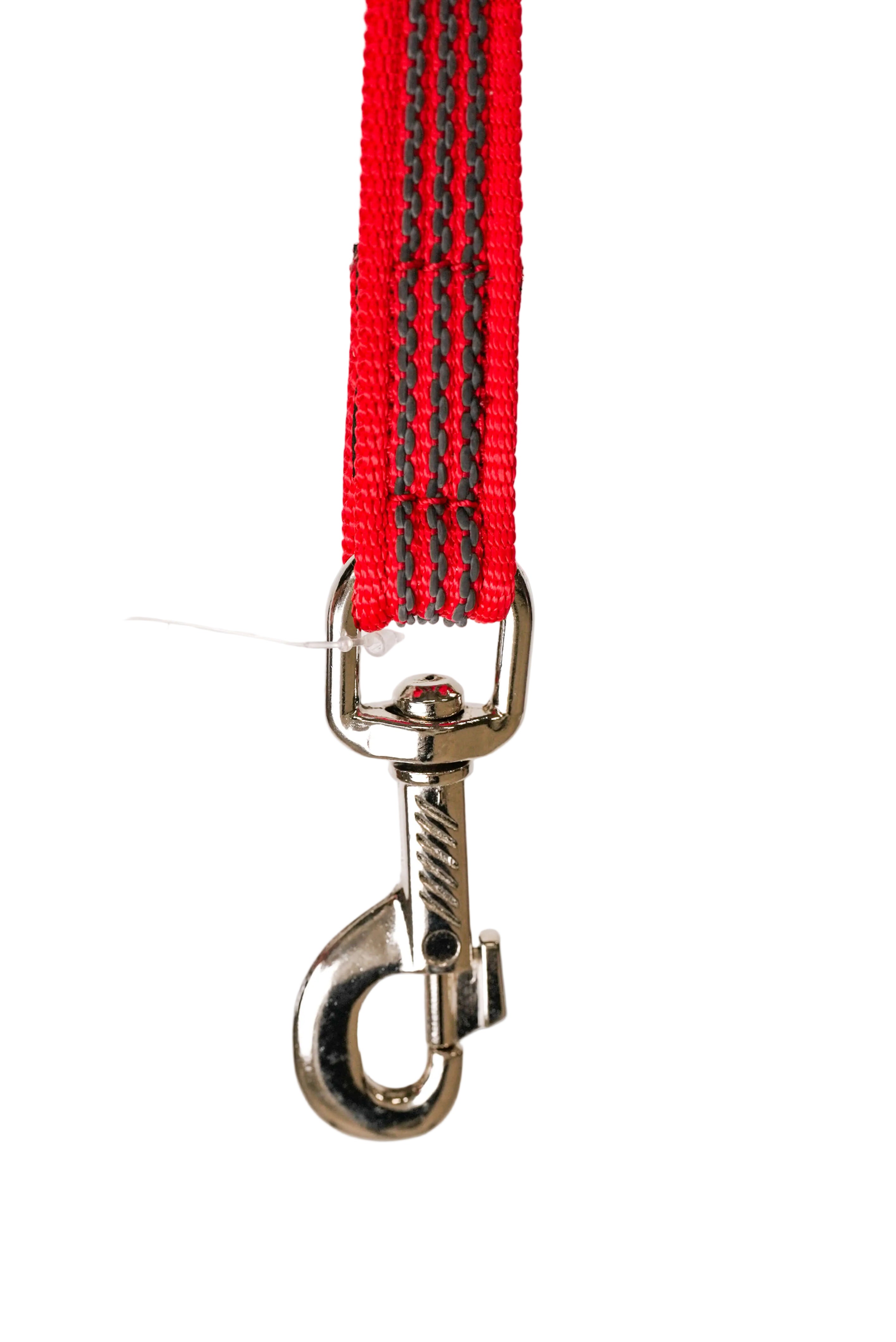 Schweikert Super-Grip Lead Without Loop Handle Red 22 mm stainless steel hook