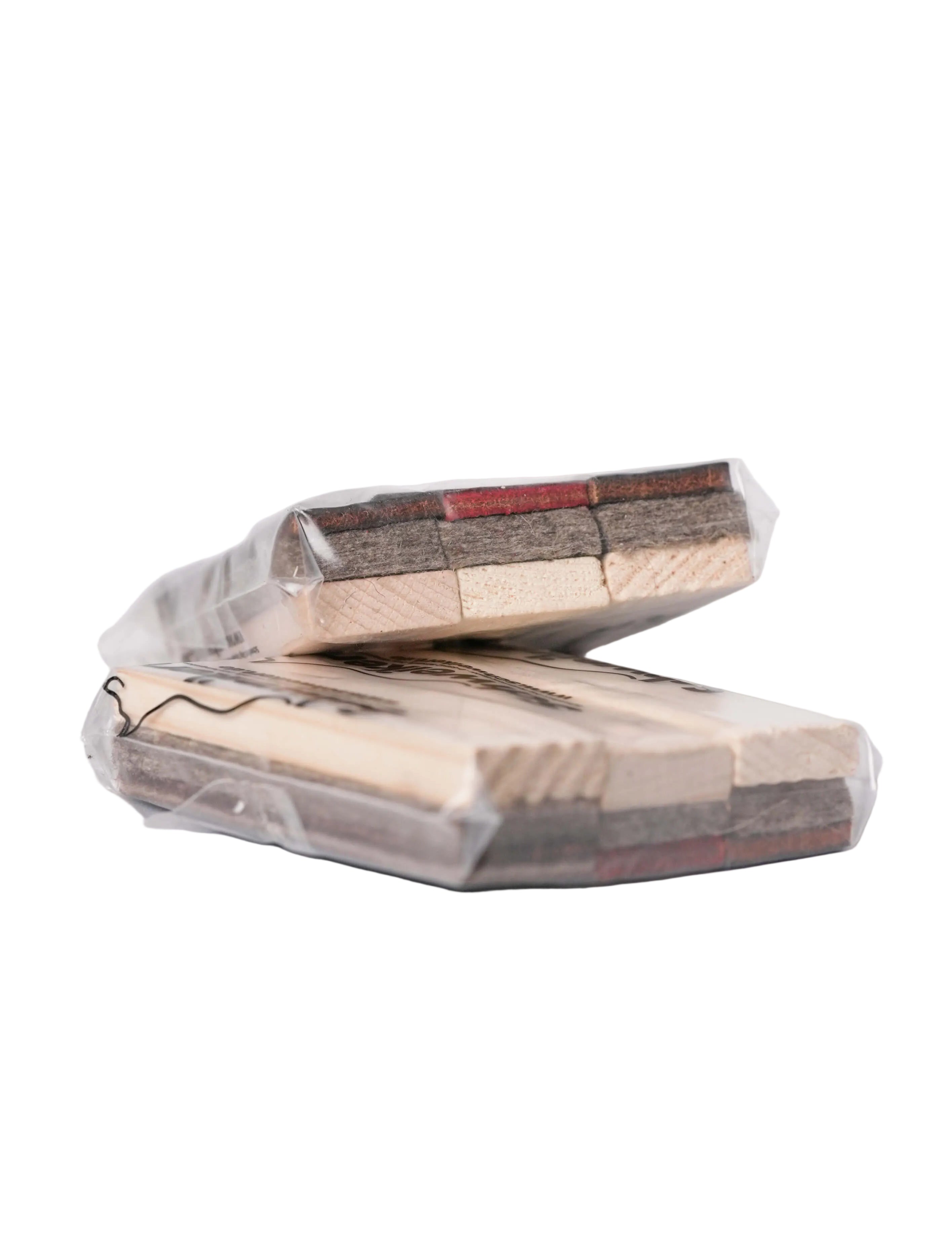 Schweikert Tracking Articles Sets - Wood, Felt, Leather sets of 9