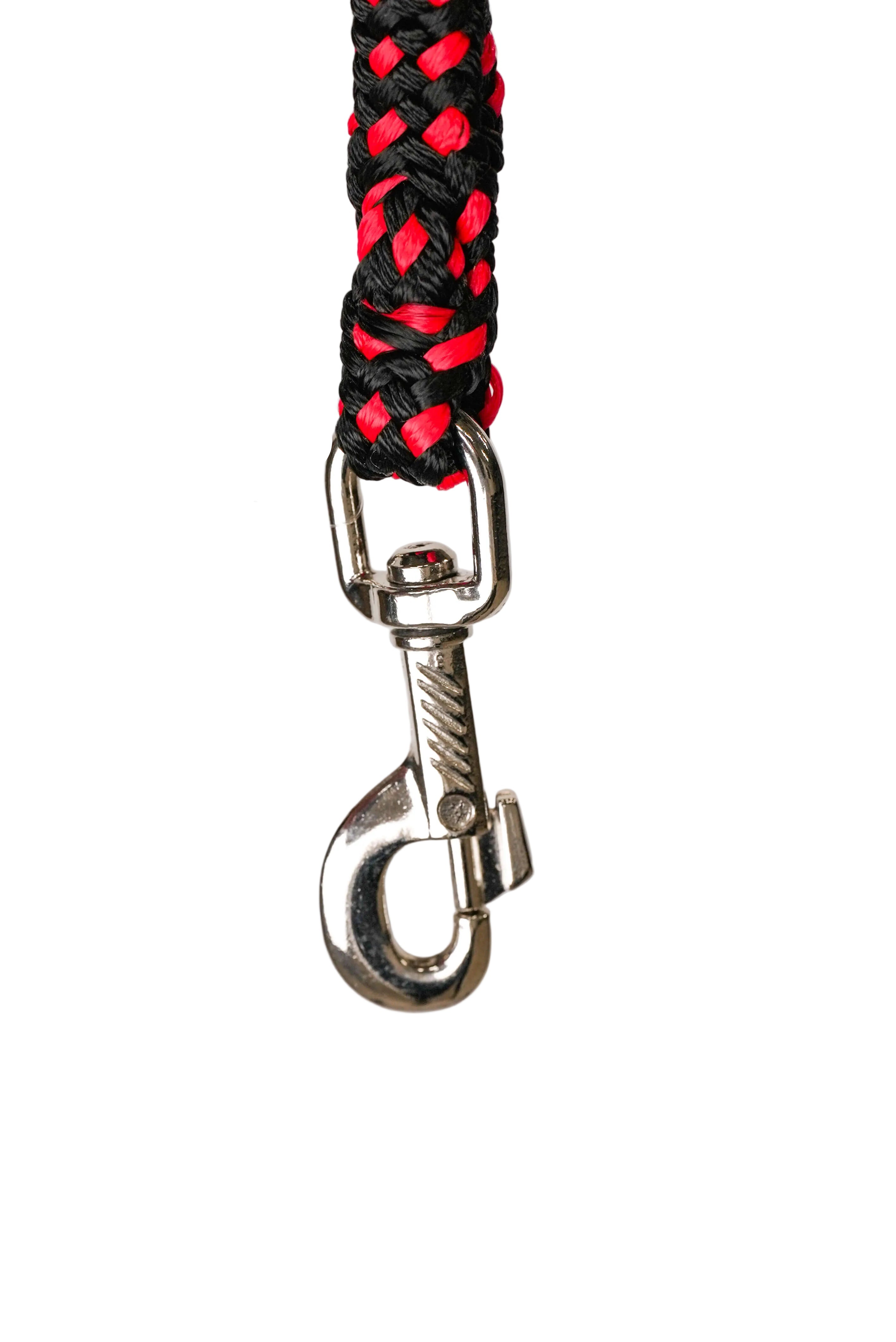Schweikert Tracking Lead Multi Rope black red stainless steel hook