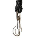 Schweikert Tracking Lead Multi Rope Black stainless steel hook