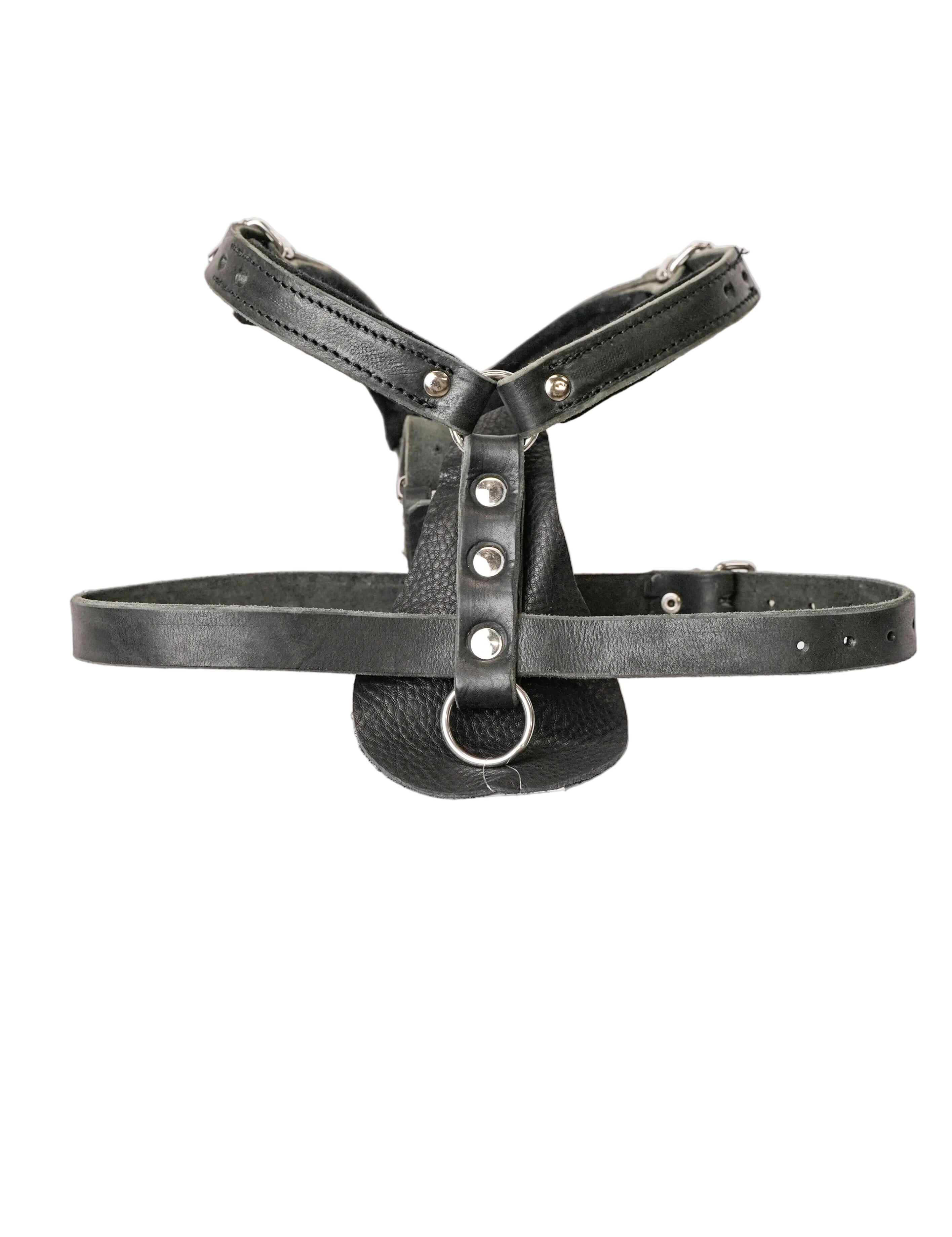 Schweikert Working Dog Leather Harness front