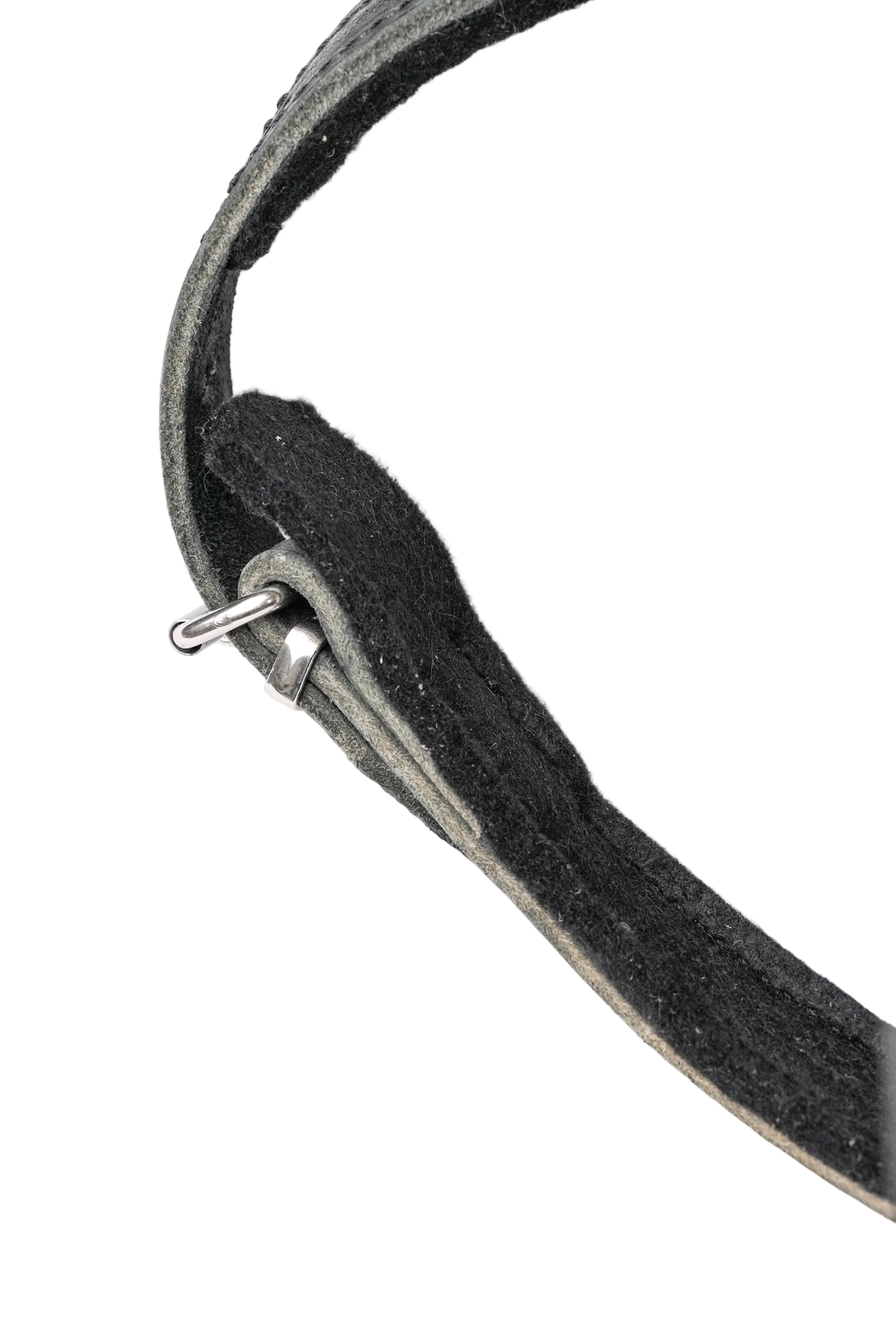 Schweikert Working Dog Leather Harness metal loop