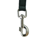 Schweikert grippy lead with handle 20mm black hook clip