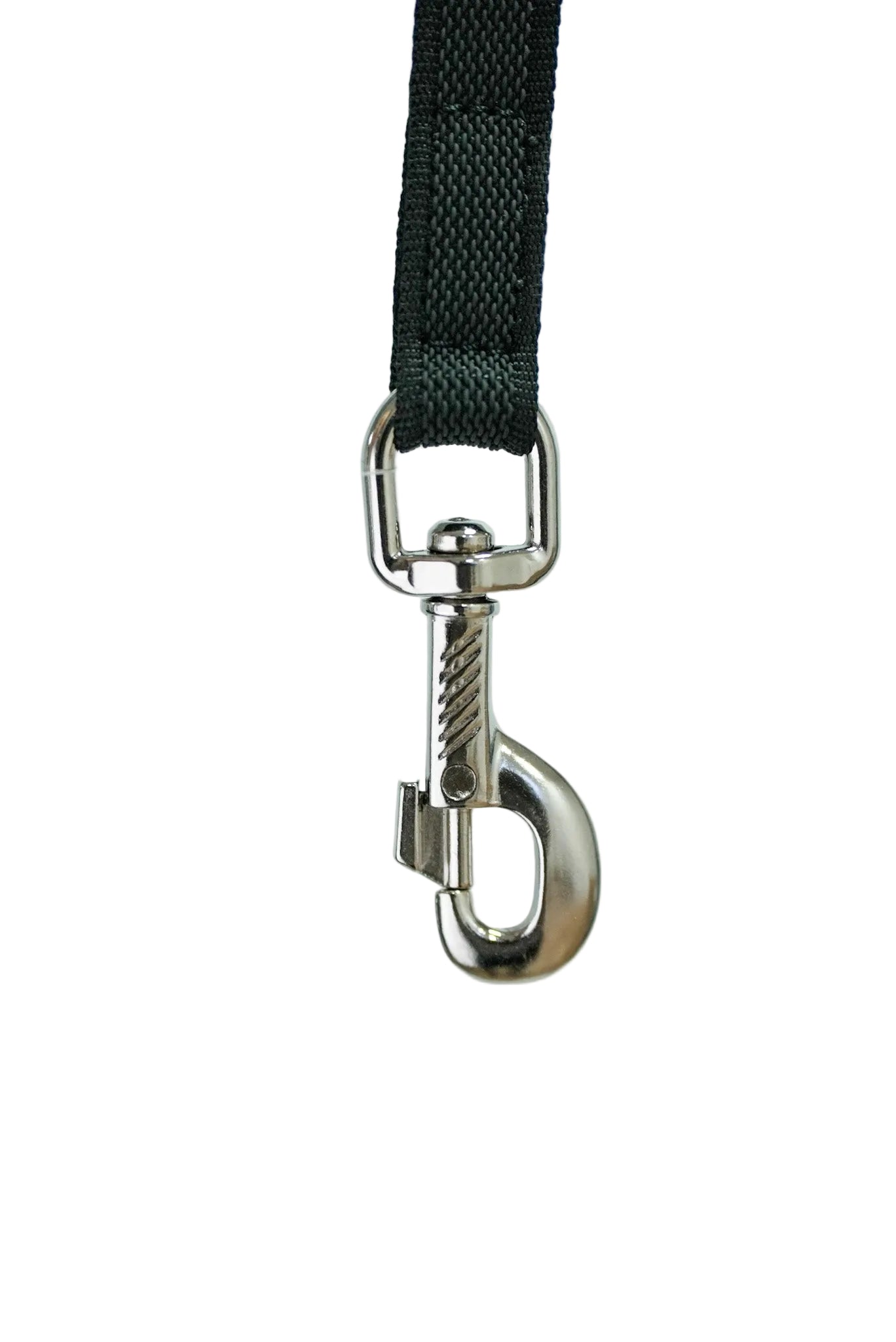 Schweikert grippy lead with handle 20mm black hook clip