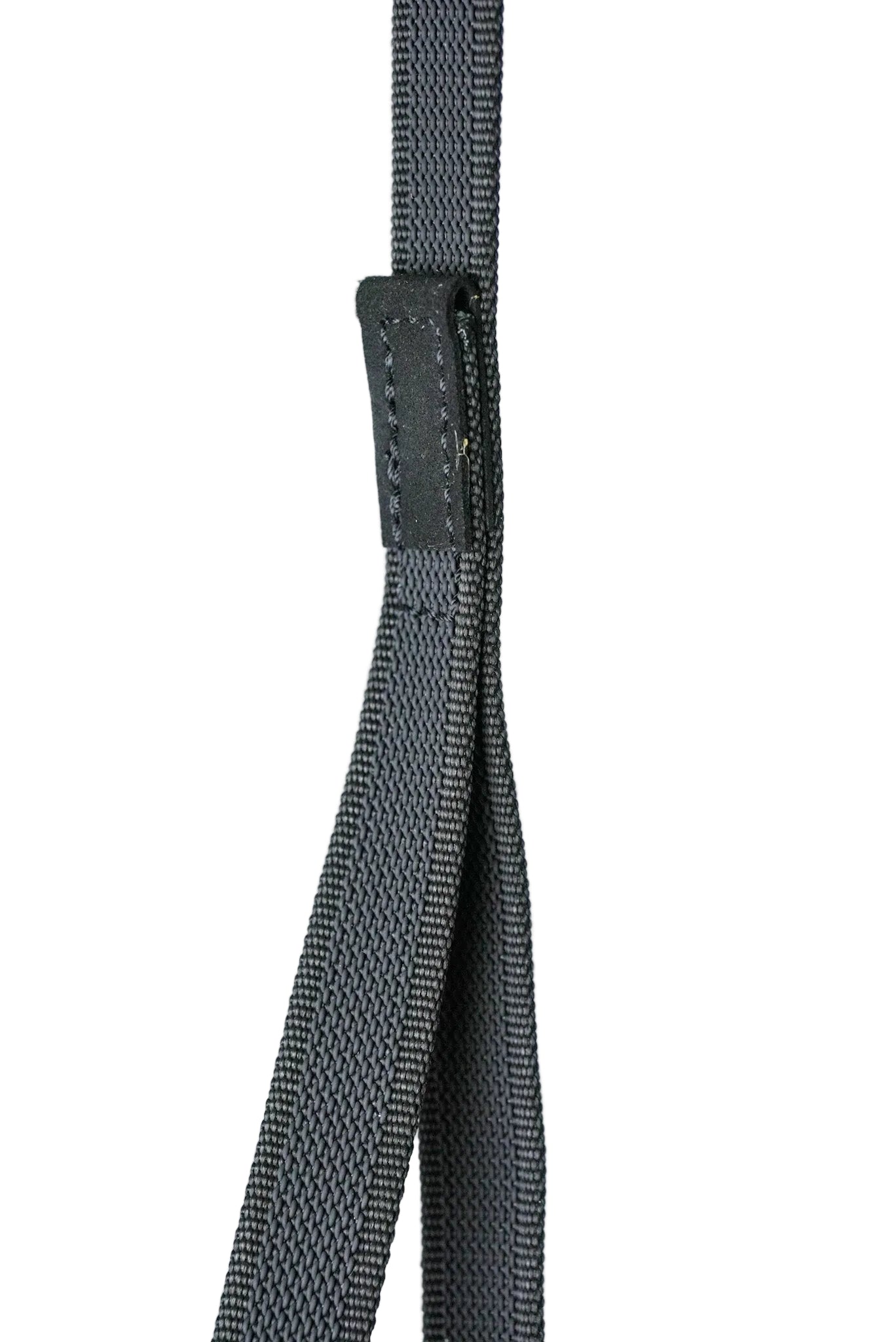 Schweikert grippy lead with handle 20mm black stitch