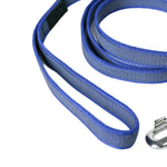 Schweikert grippy lead with handle 20mm blue handle top