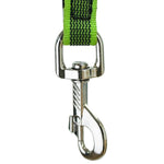 Schweikert grippy lead with handle 20mm green clip hook