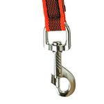 Schweikert grippy lead with handle 20mm orange hook clip