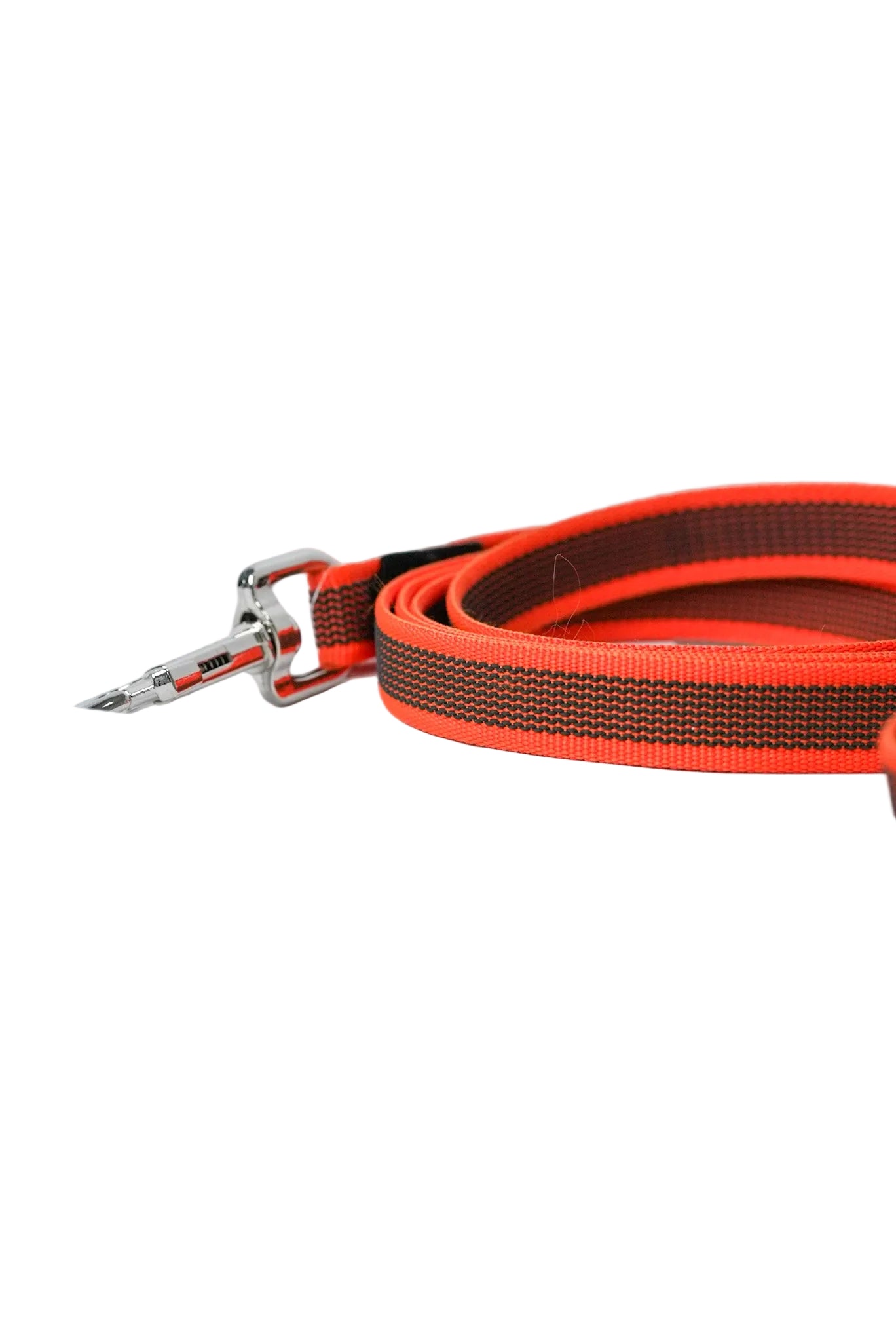 Schweikert grippy lead with handle 20mm orange side
