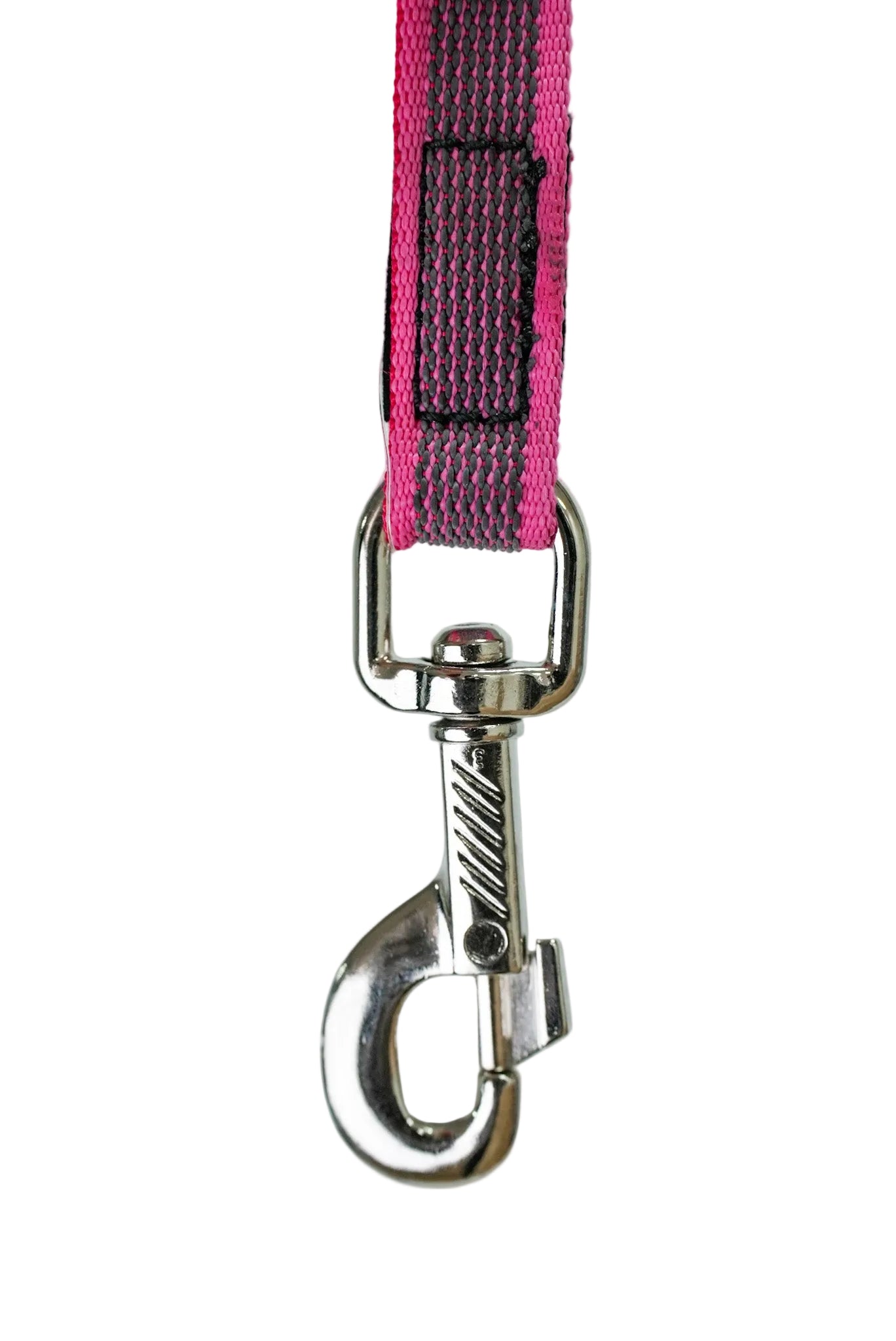 Schweikert grippy lead with handle 20mm pink hook clip