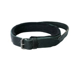 Schweikert Leather Dog Collar with Felt Padding & Handle Top